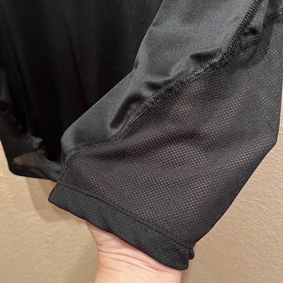 Nike Women’s Running Black Performance T Shirt Size Large Black - Picture 5 of 9